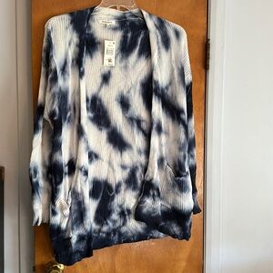 Tie dye cardigan